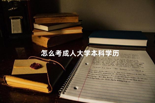 怎么考成人大学本科学历